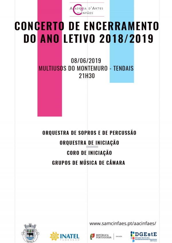 Concerto de Encerramento do Ano Letivo 2018/2019